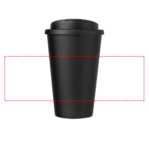 Americano® Eco 350 ml gerecyclede beker met spill-proof deksel