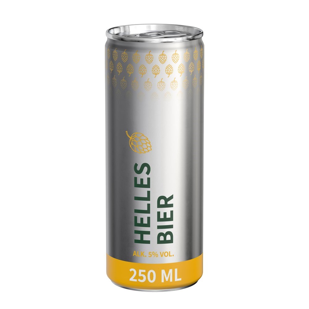 Bier, 250 ml, Fullbody transp