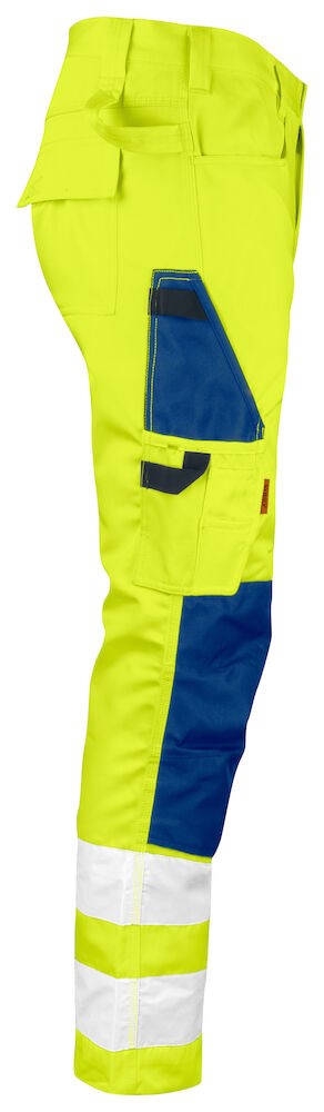 Jobman - 2378 Hi-Vis Service Trousers Geel/Navy C42