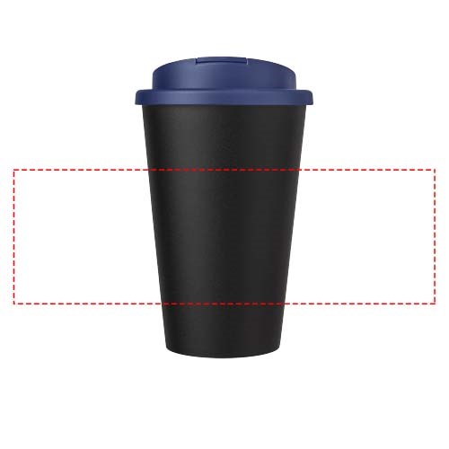 Americano® Eco 350 ml gerecyclede beker met spill-proof deksel