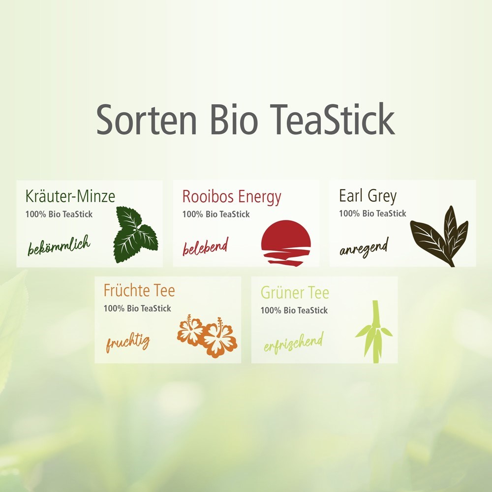 Bio TeaStick - Kruiden Rooibos-Munt - Premium Selection