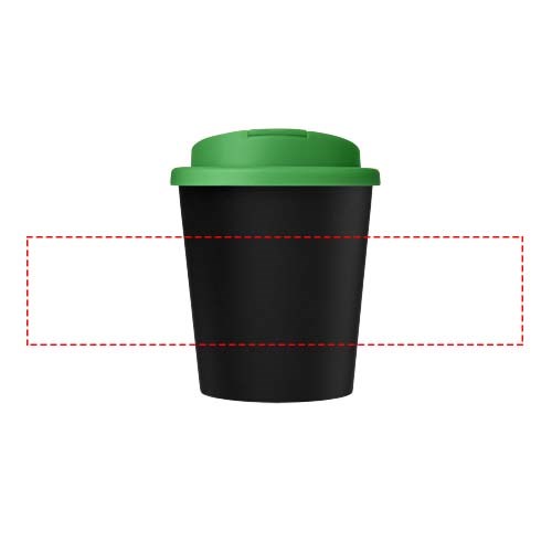 Americano® Espresso Eco 250 ml gerecyclede beker met knoeibestendig deksel 