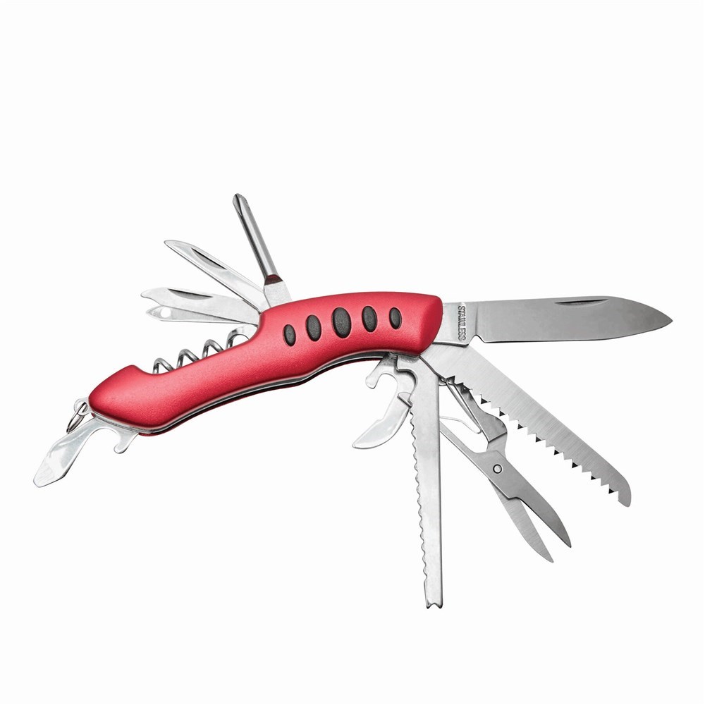 11 delig RVS multitool BIG R.