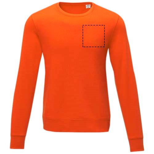 Zenon heren sweater met crewneck