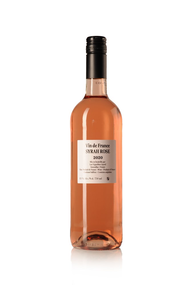 Rose Syrah Vin de France (prijs is incl eigen etiket)