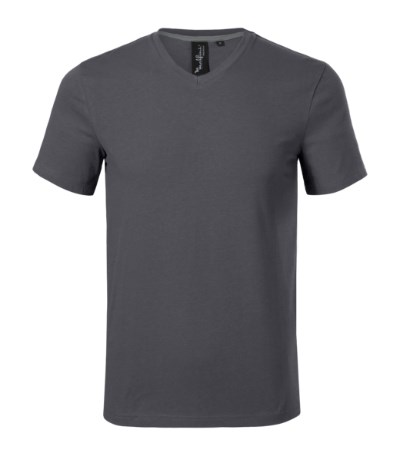 Action V-neck licht anthracite