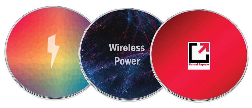 "Wireless Charger Metal 10W" inductielader wit