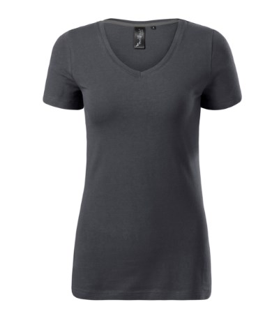 Action V-neck licht anthracite