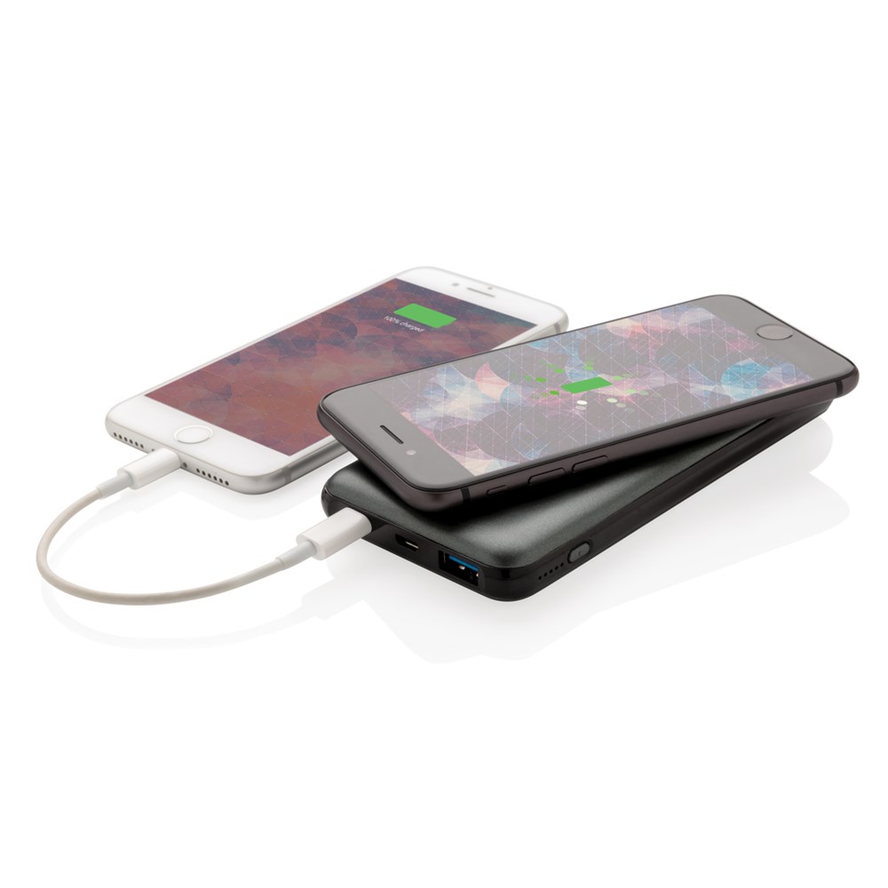 10.000 mAh powerbank met 10W draadloos snelladen met PD